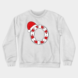 Letter O (Happimola Christmas Alphabet) Crewneck Sweatshirt